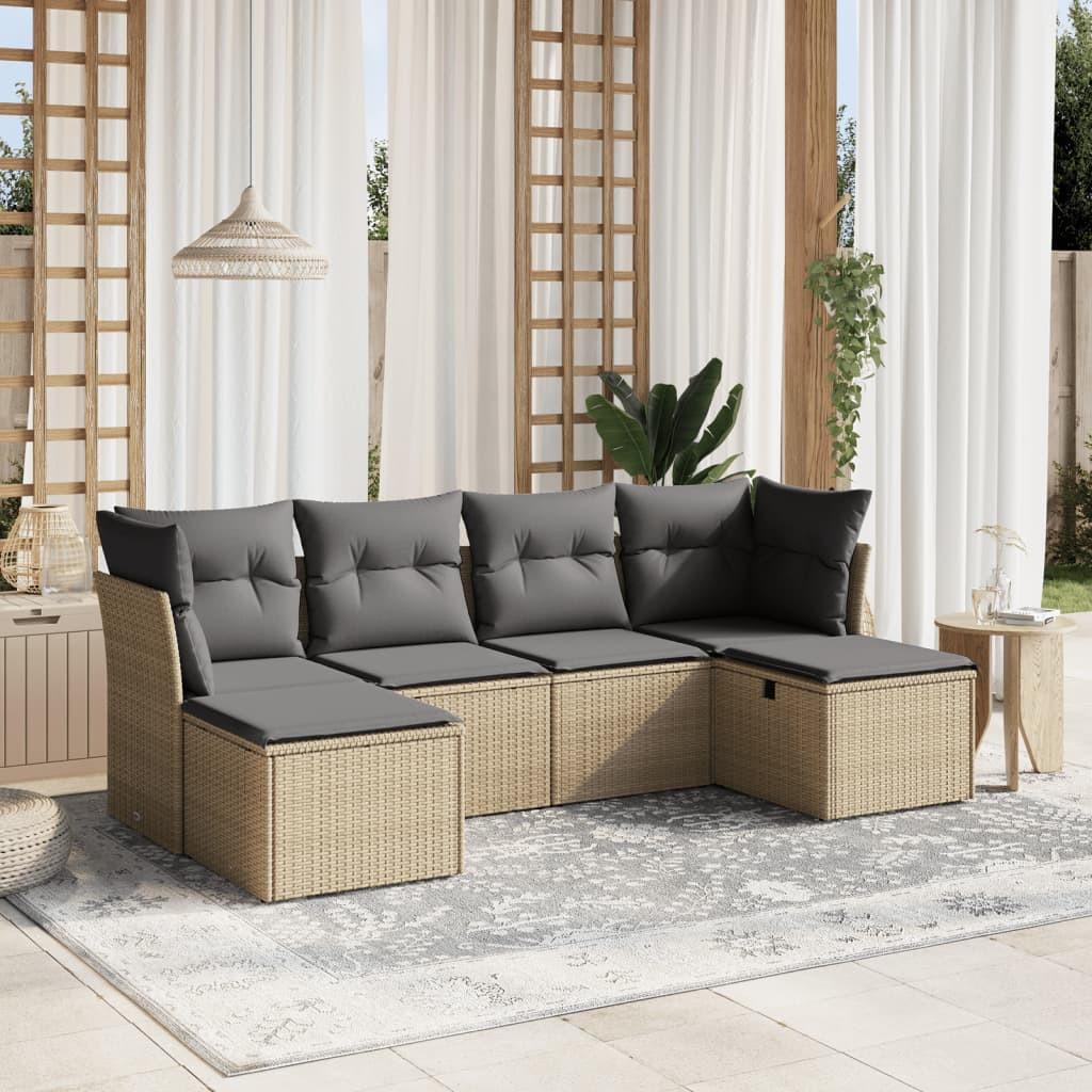 VidaXL Garten sofagarnitur poly-rattan  