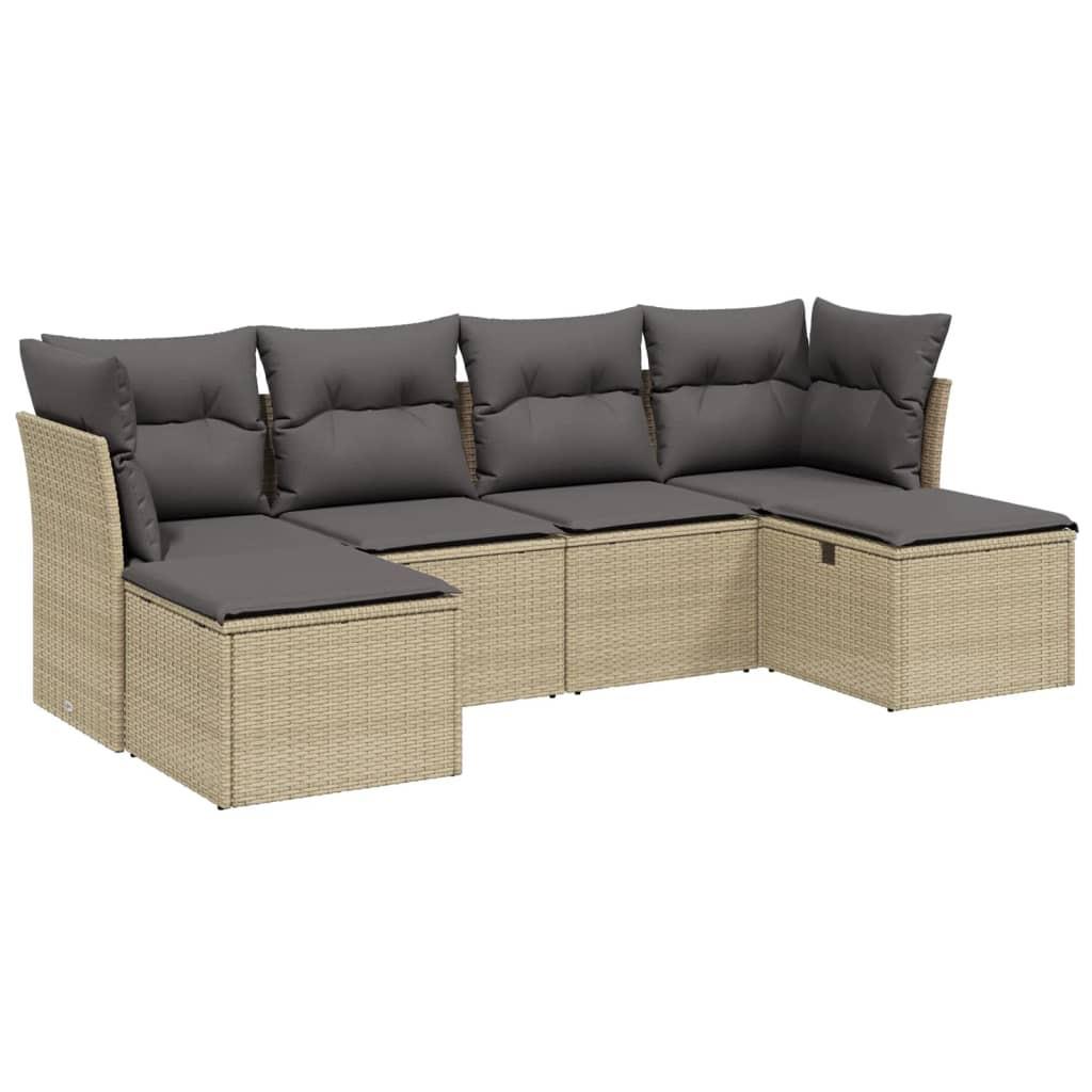 VidaXL Garten sofagarnitur poly-rattan  