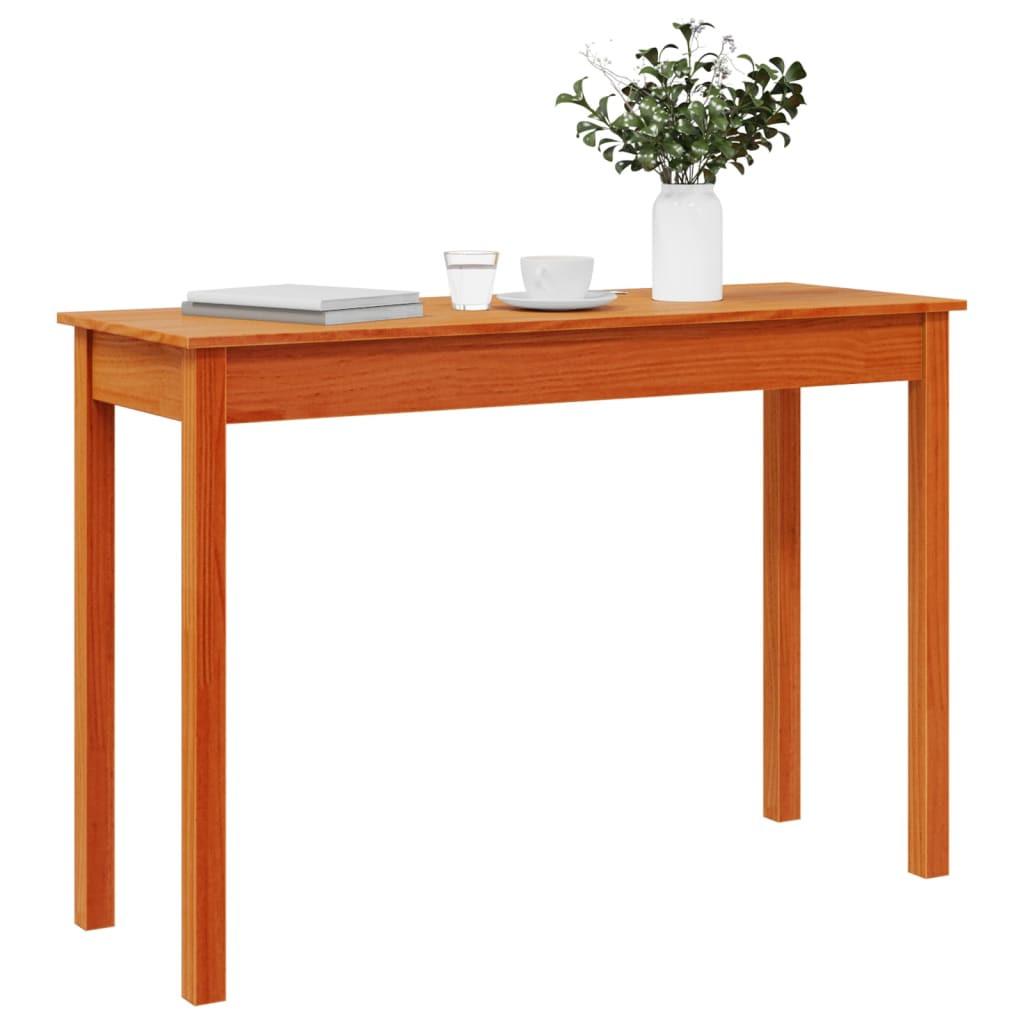 VidaXL Table console bois de pin  