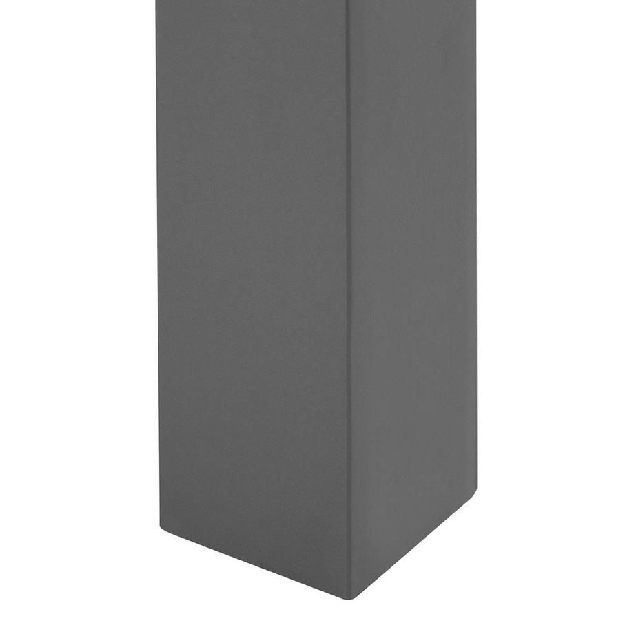 Beliani Gartentisch aus Faserzement  TARANTO  