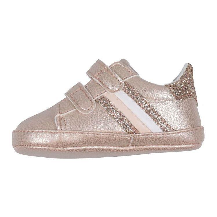 TOMMY HILFIGER  sneakers mit klettverschluss, baby, mädchen rose gold 