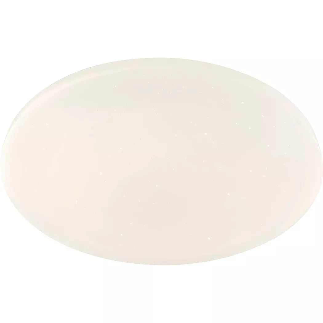 mutoni – Deckenleuchte Metall weiss 1xLED 54x54x8, One Size, Weiss