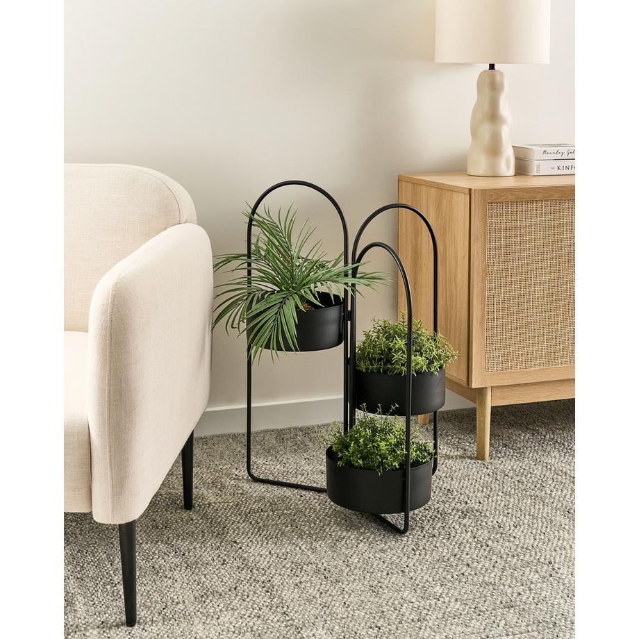 Beliani Support de pots en Métal Moderne COLUTENA  