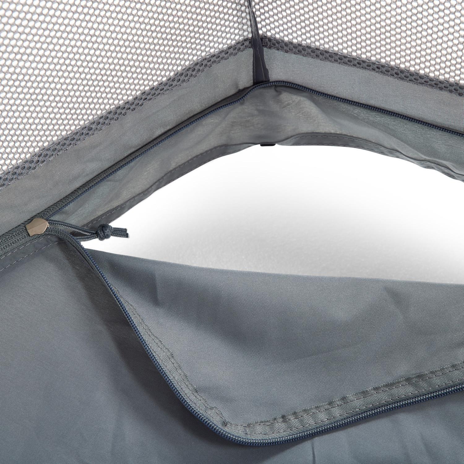 PETY  Set PETY parc pour chiens grand, avec tapis de sol et toit 