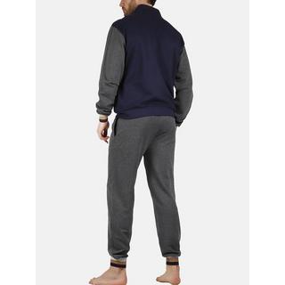 Admas  Pyjama tenue d'intérieur pantalon et veste zippée Feeling 