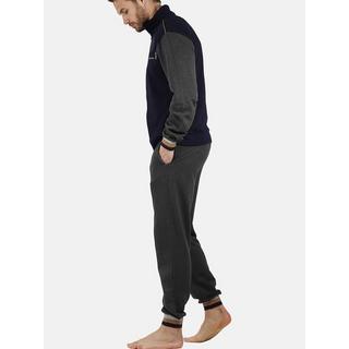 Admas  Pyjama tenue d'intérieur pantalon et veste zippée Feeling 