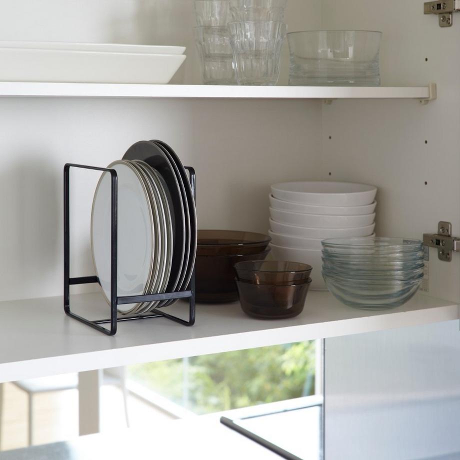 Yamazaki  TOWER Geschirr Organizer   Schwarz 
