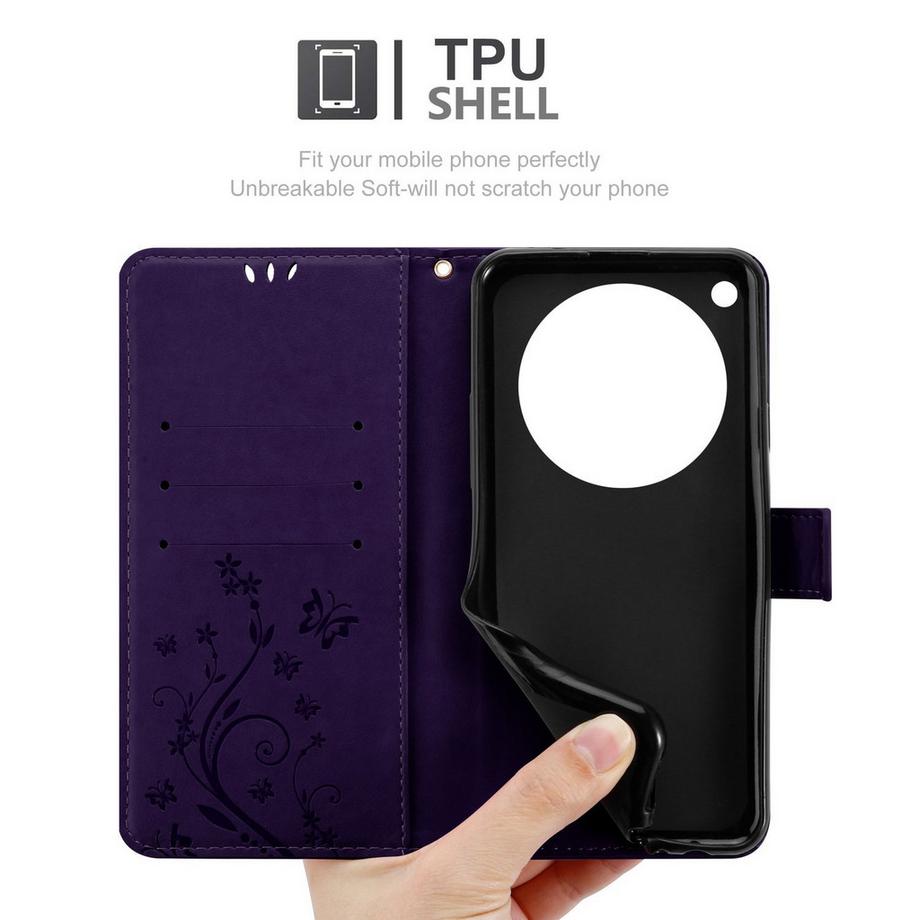 Cadorabo  Custodia per Oppo Find X8 Pro cover fiori design 