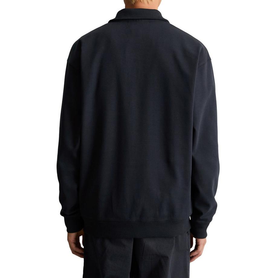 Marc O'Polo Denim Sweat-shirt  Pack de 1 Confortable à porter-Poloshirt Longsleeve Relaxed Fit  