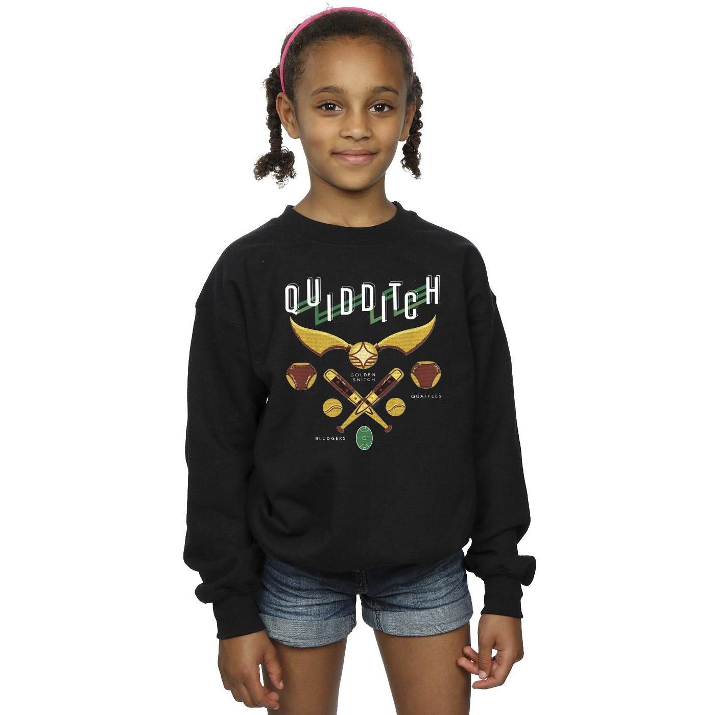 Harry Potter  Quidditch Bludgers Quaffles Sweatshirt 