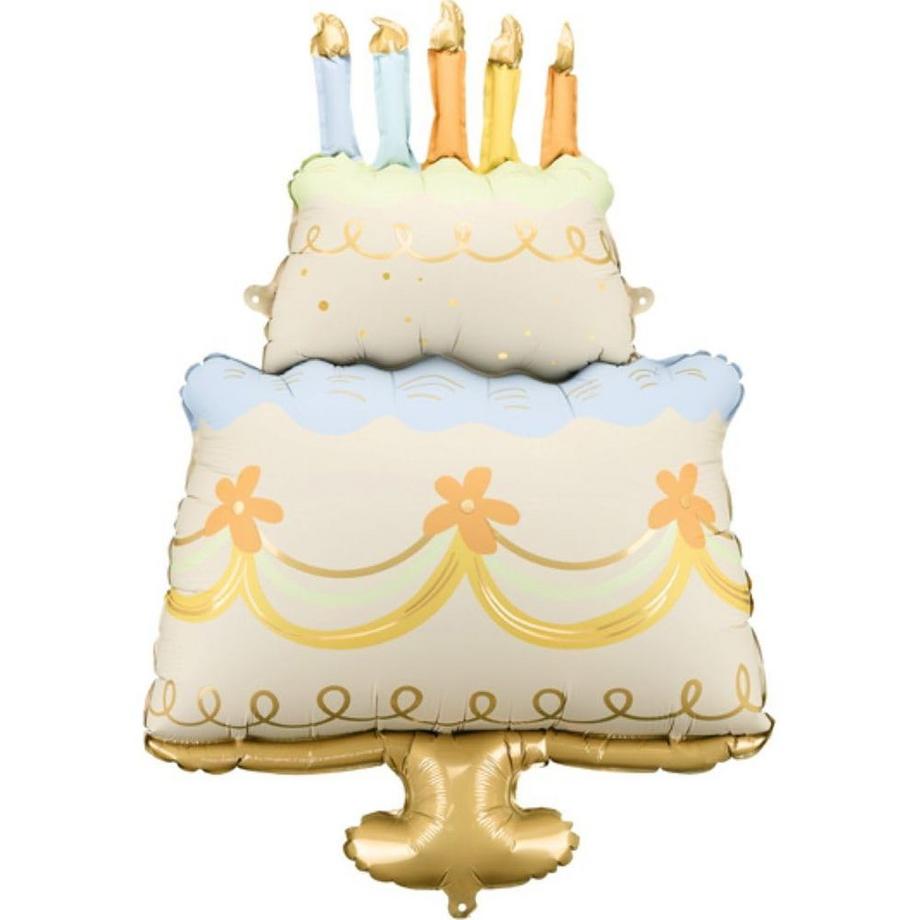 Ballon en folie  gâteau