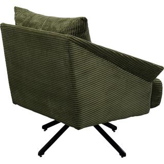 KARE Design Fauteuil pivotant Milo vert  