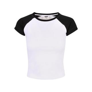 URBAN CLASSICS  t-hirt baeball retro urban claic organic tretch 