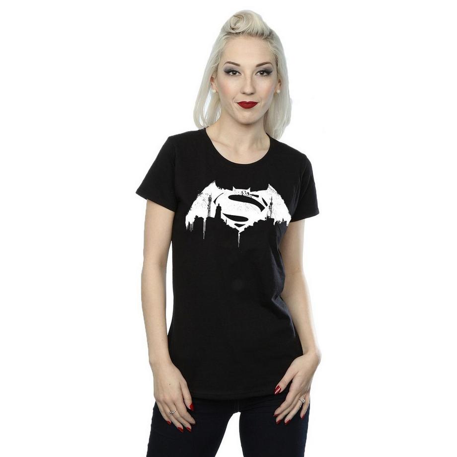 DC COMICS Batman vs Superman Logo T-Shirt  