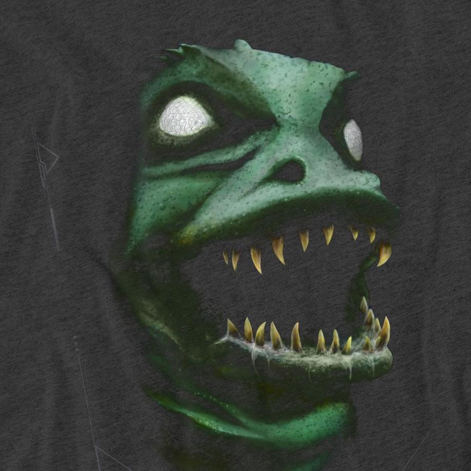 Star Trek The Gorn Bedrucktes T-Shirt  