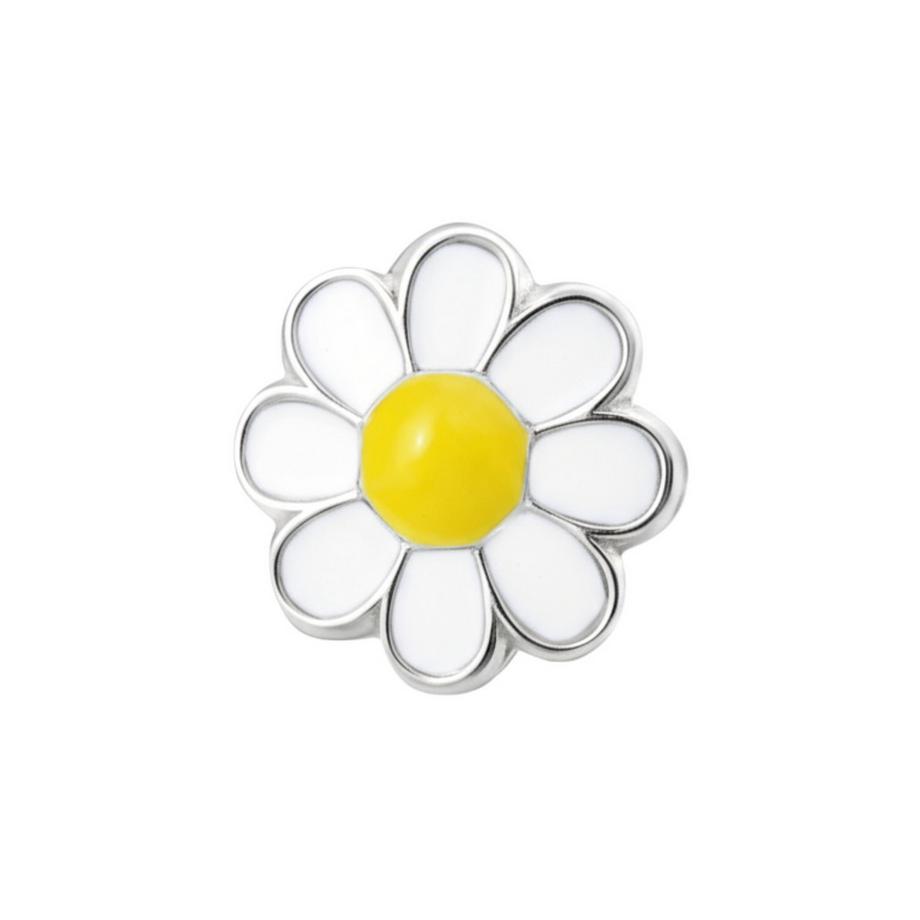 Maxte  Ohrstecker Blume mit Epoxy 