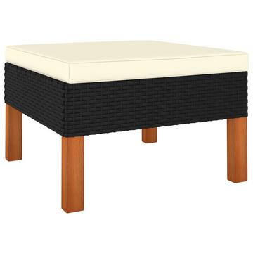 Fußhocker poly-rattan