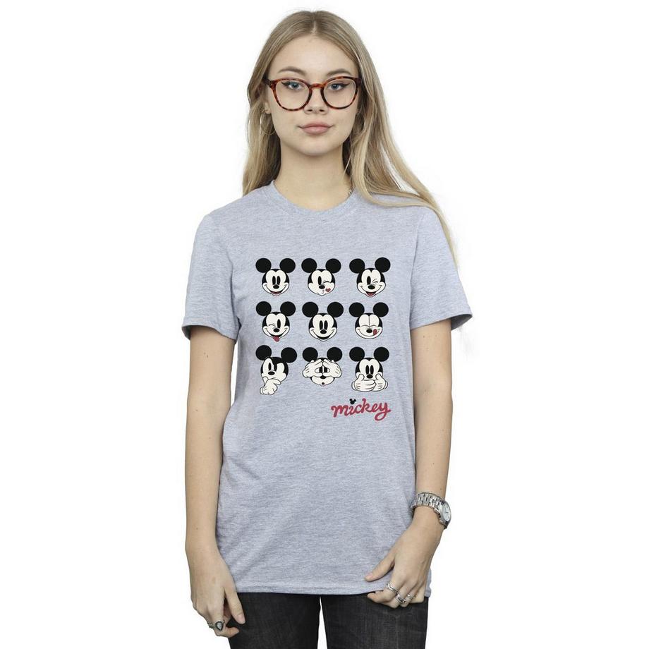 Disney Mickey Mouse Emoticons T-Shirt  
