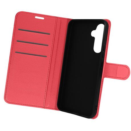 Avizar  Etui Samsung A54 5G portefeuille Rouge 