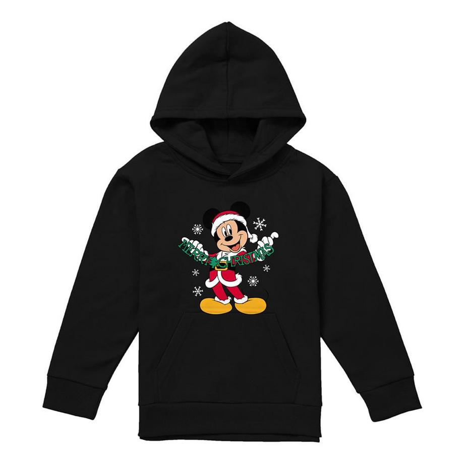 Sweat À Capuche Motif Mickey Mouse Merry Christmas