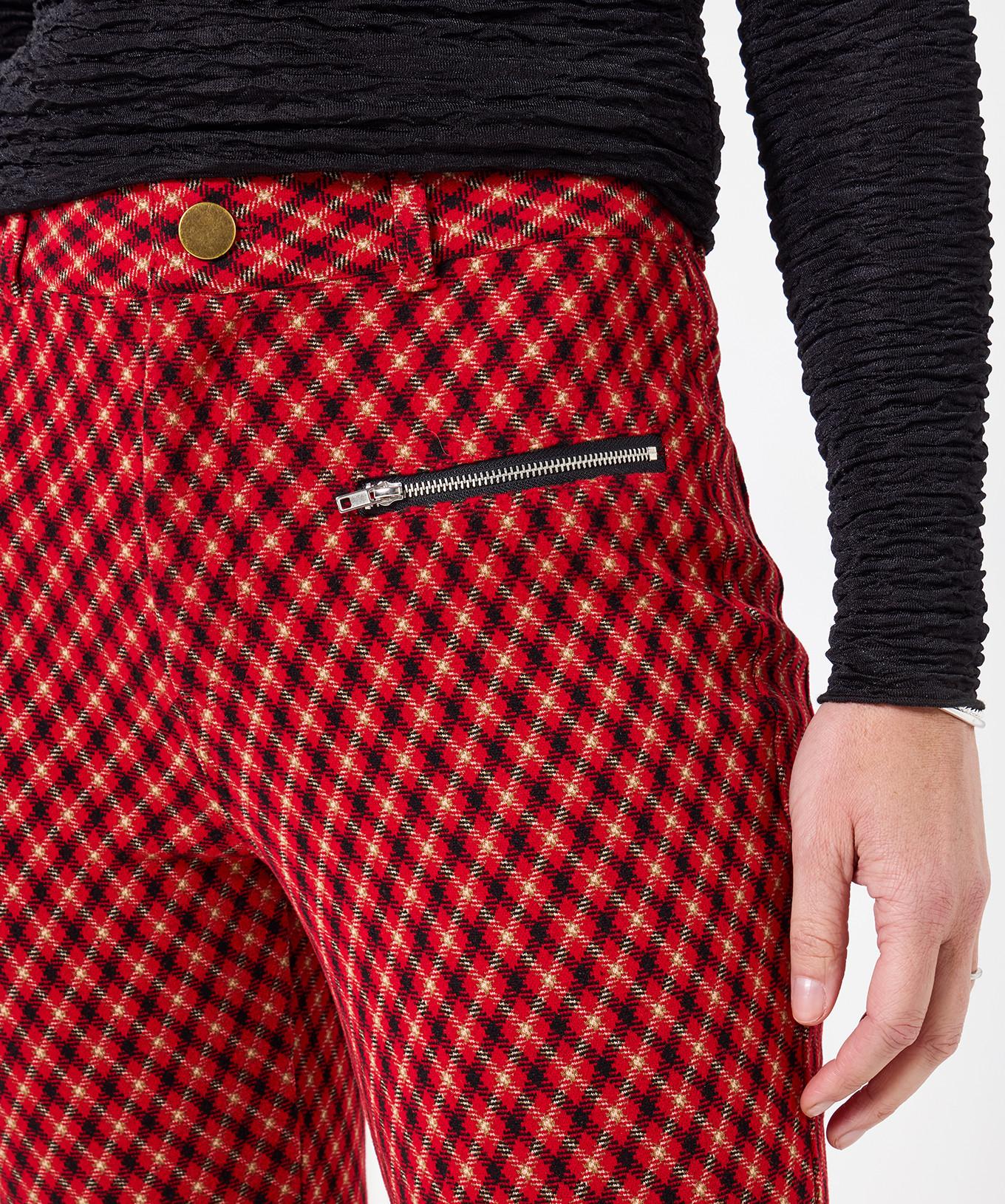 Joe Browns Pantalon Ponte Motif Carreaux Skinny Fit  