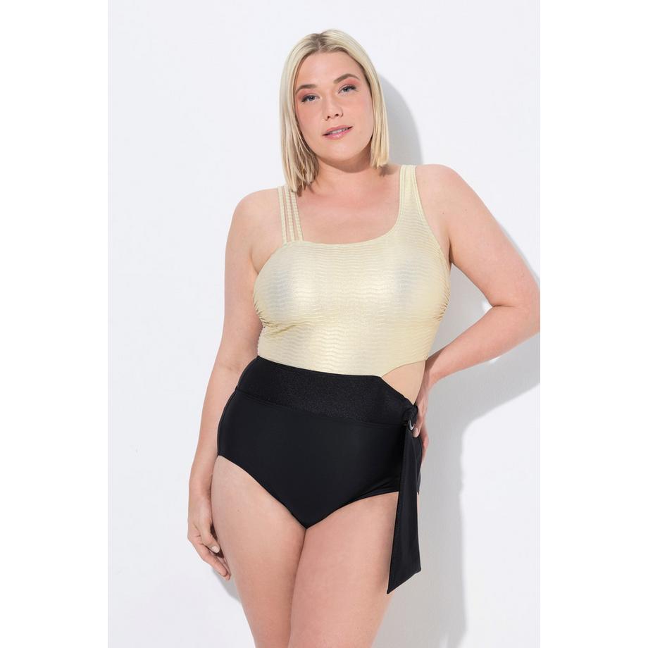 Ulla Popken Badeanzug Softcups Cut-Out  