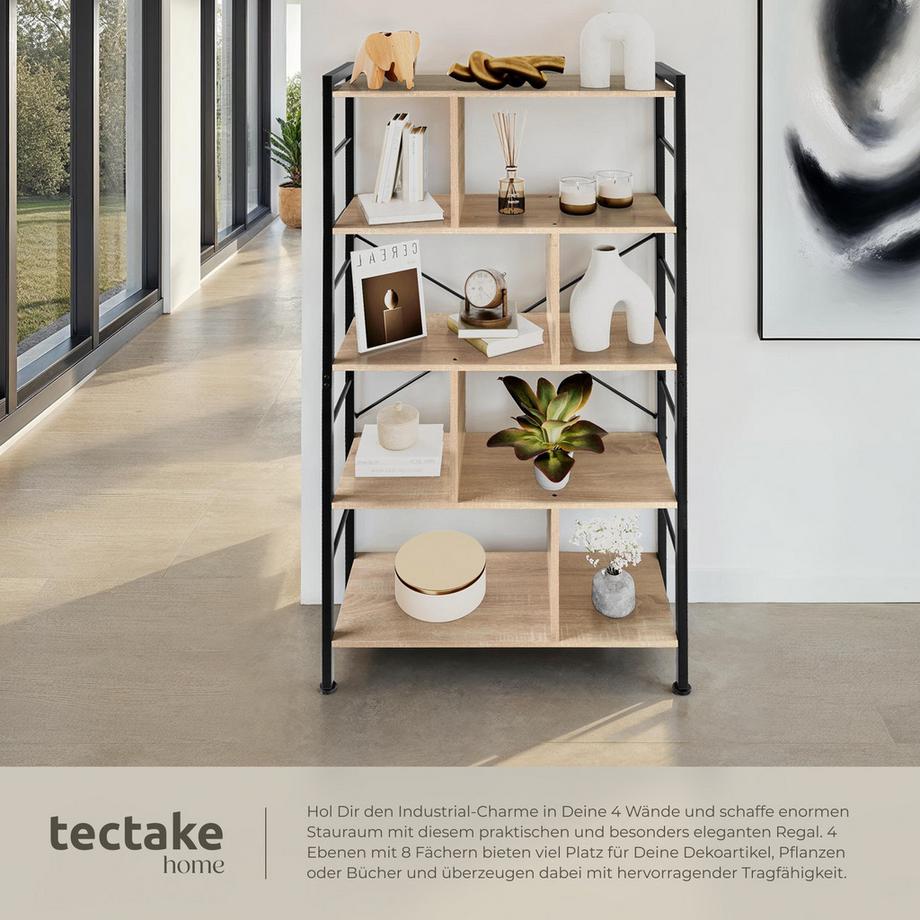 Tectake Scaffale Charleston stile industriale  