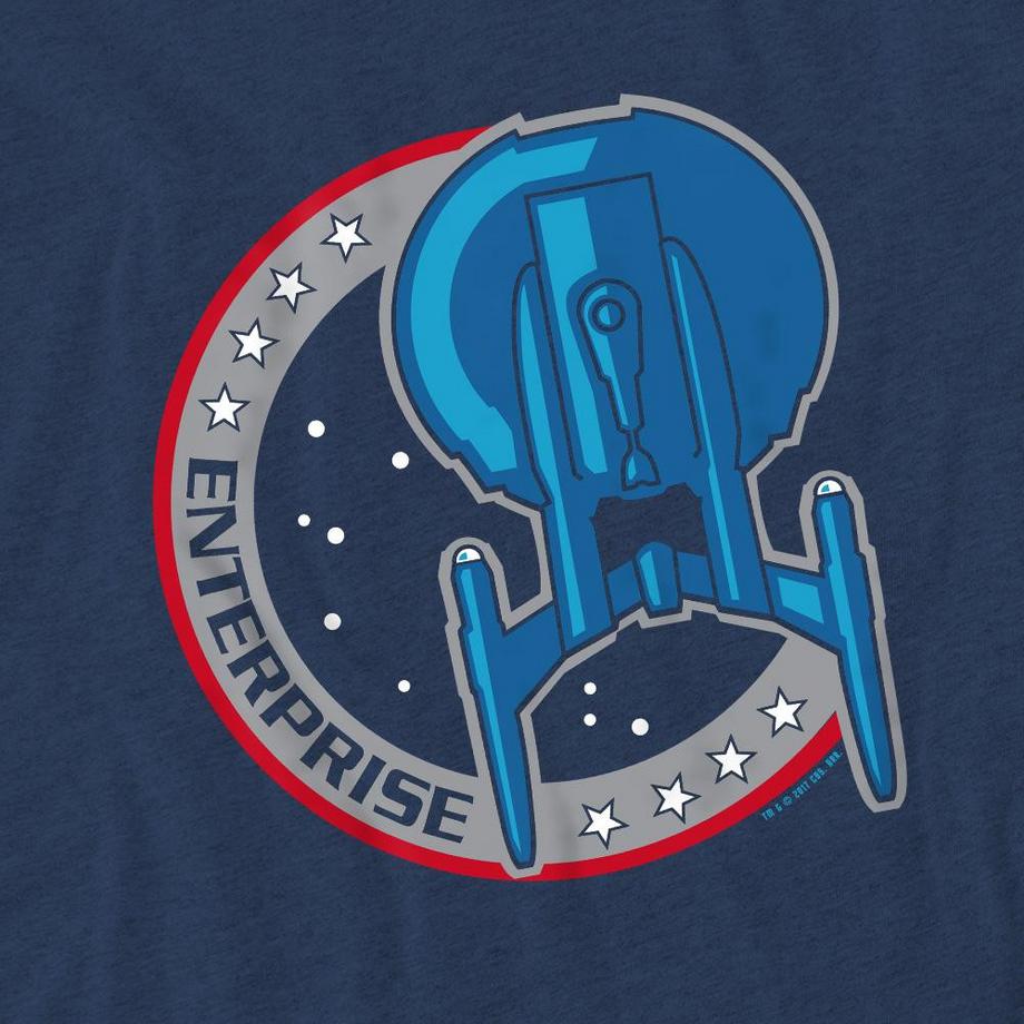 Star Trek Enterprise T-Shirt Imprimé Graphique  