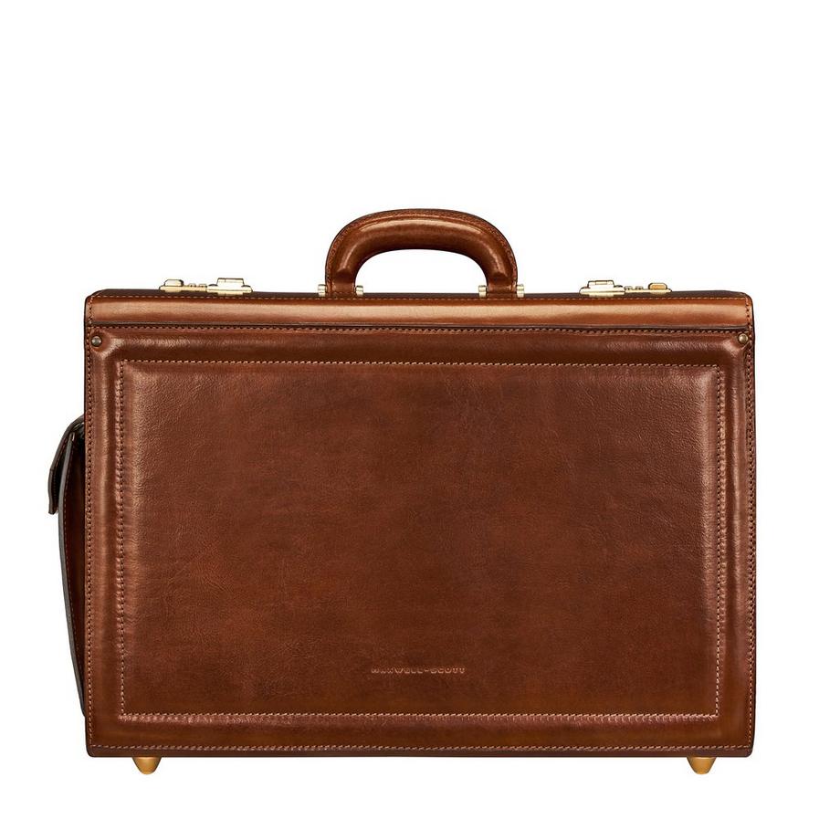 Maxwell Scott  Varese - Leder Pilotenkoffer 