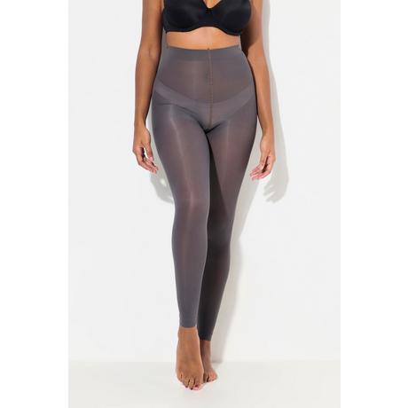 Ulla Popken  Leggings di calza da 60 den con cuciture piatte 