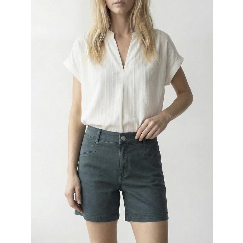 Bluse mit kurzen Ärmeln
