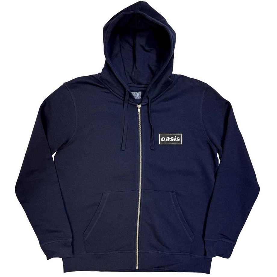 Felpa Con Cappuccio E Zip Intera Stencil