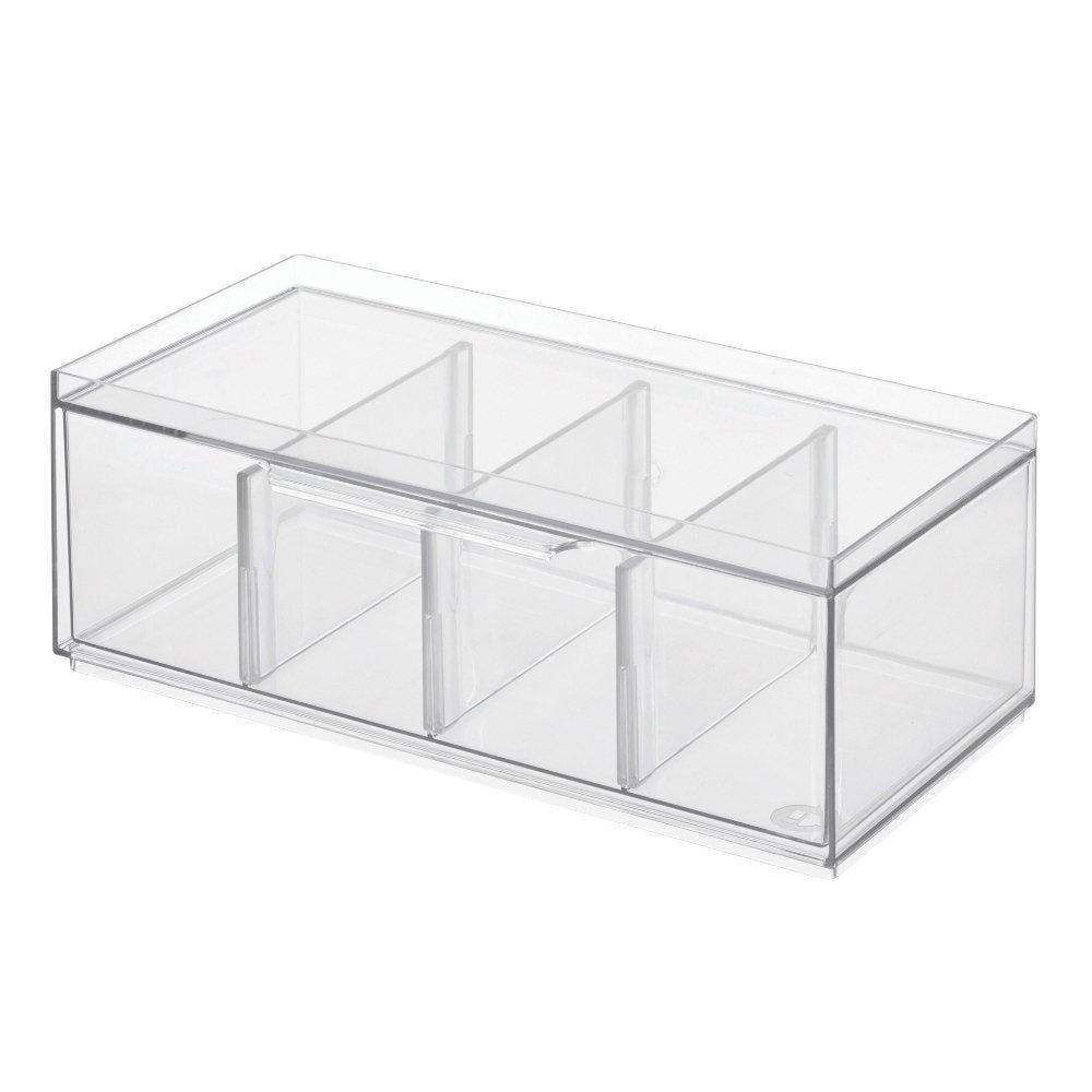 iDesign iDesign CRISP - Boîte à thé transparente  
