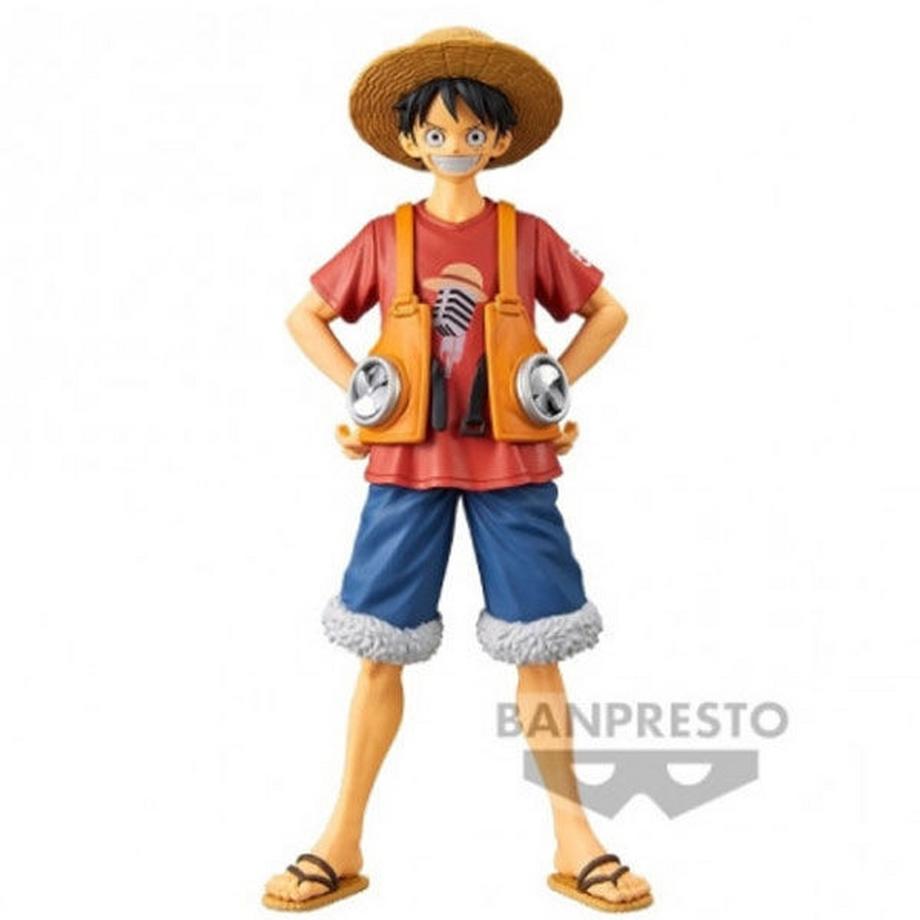 Banpresto  One Piece The Grandile Men vol.1 Luffy figura 16 cm 