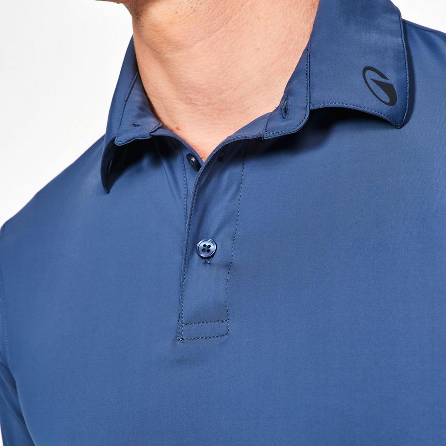 INESIS  Polo de golf homme manches courtes polyamide 