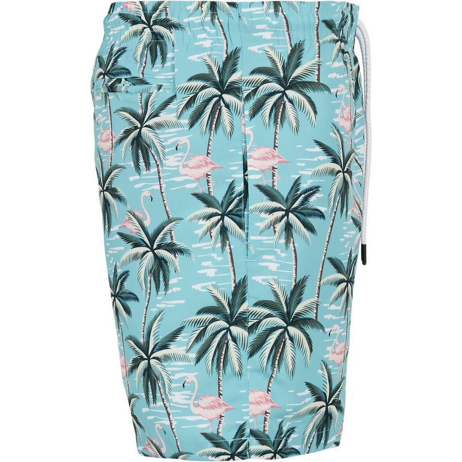 URBAN CLASSICS Gemusterte Badeshorts  