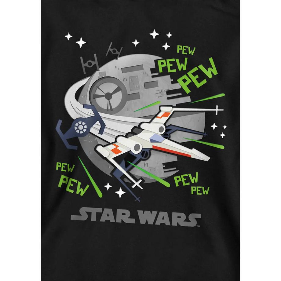 STAR WARS  Sweat À Capuche Motif Ailex (xwing) Pew Pew 