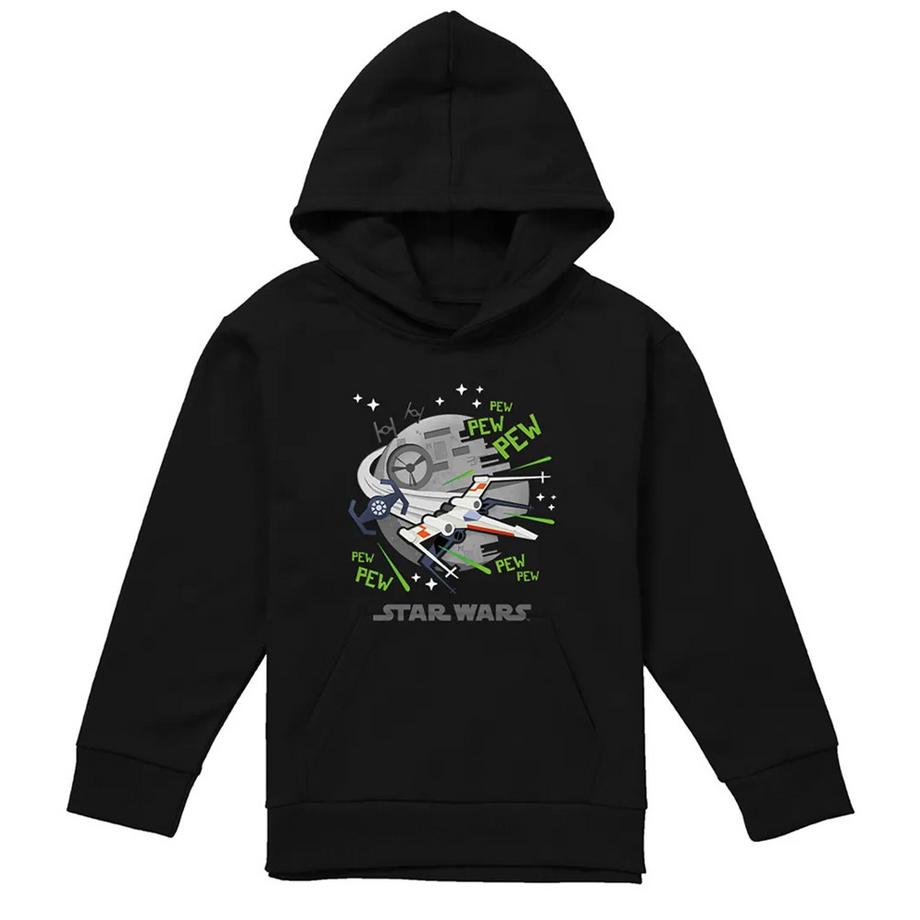 Sweat À Capuche Motif Ailex (xwing) Pew Pew
