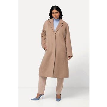 Mantel, Schusterstich, Reverskragen, Knopfleiste