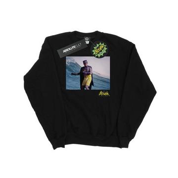 Batman TV Series Surfing Logo Sweatshirt