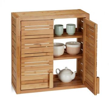 Wandschrank aus Bambus