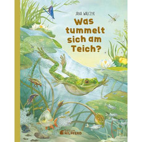 Was tummelt sich am Teich? Walczyk, Jana Copertina rigida 