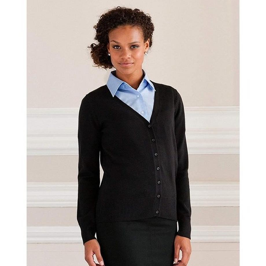 Russell Collection Cardigan Scollo a V  