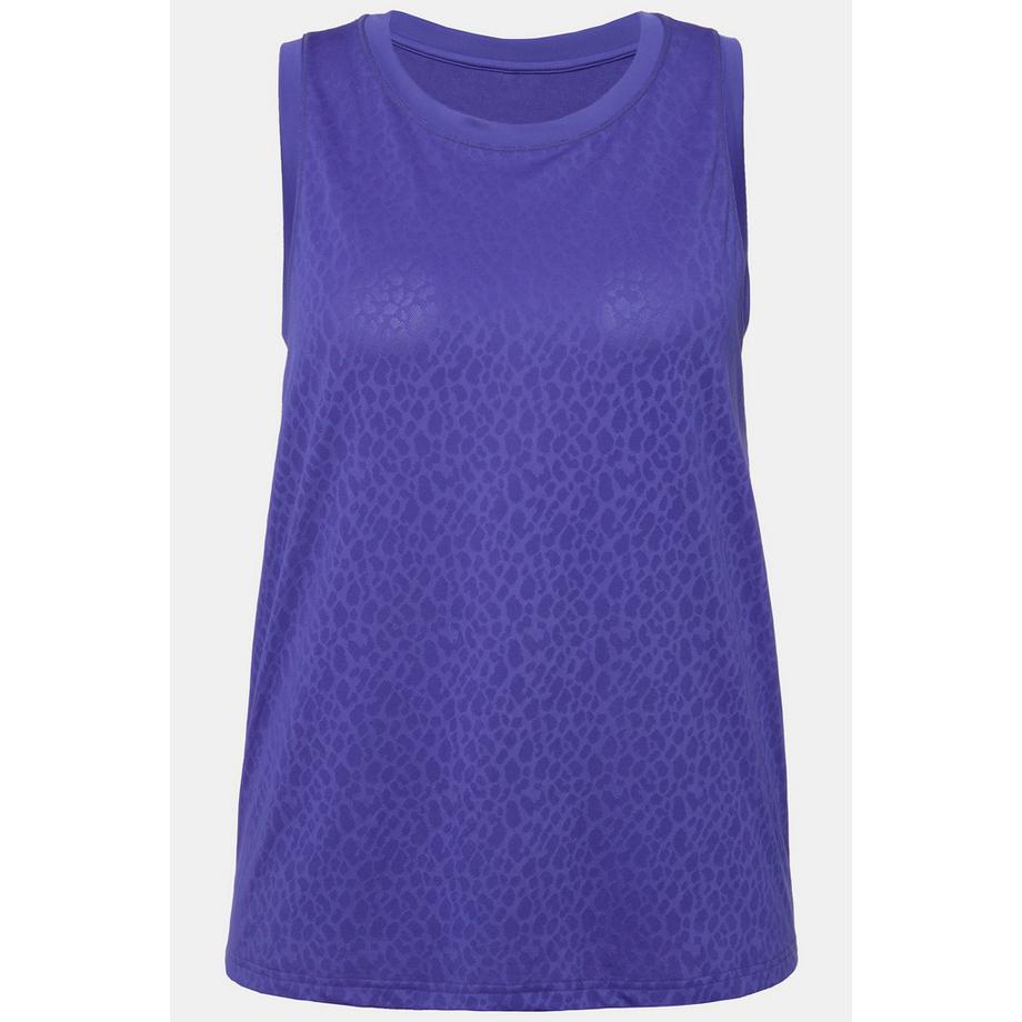 Studio Untold Leo Ausbrenner Rundhals Racerback Top  