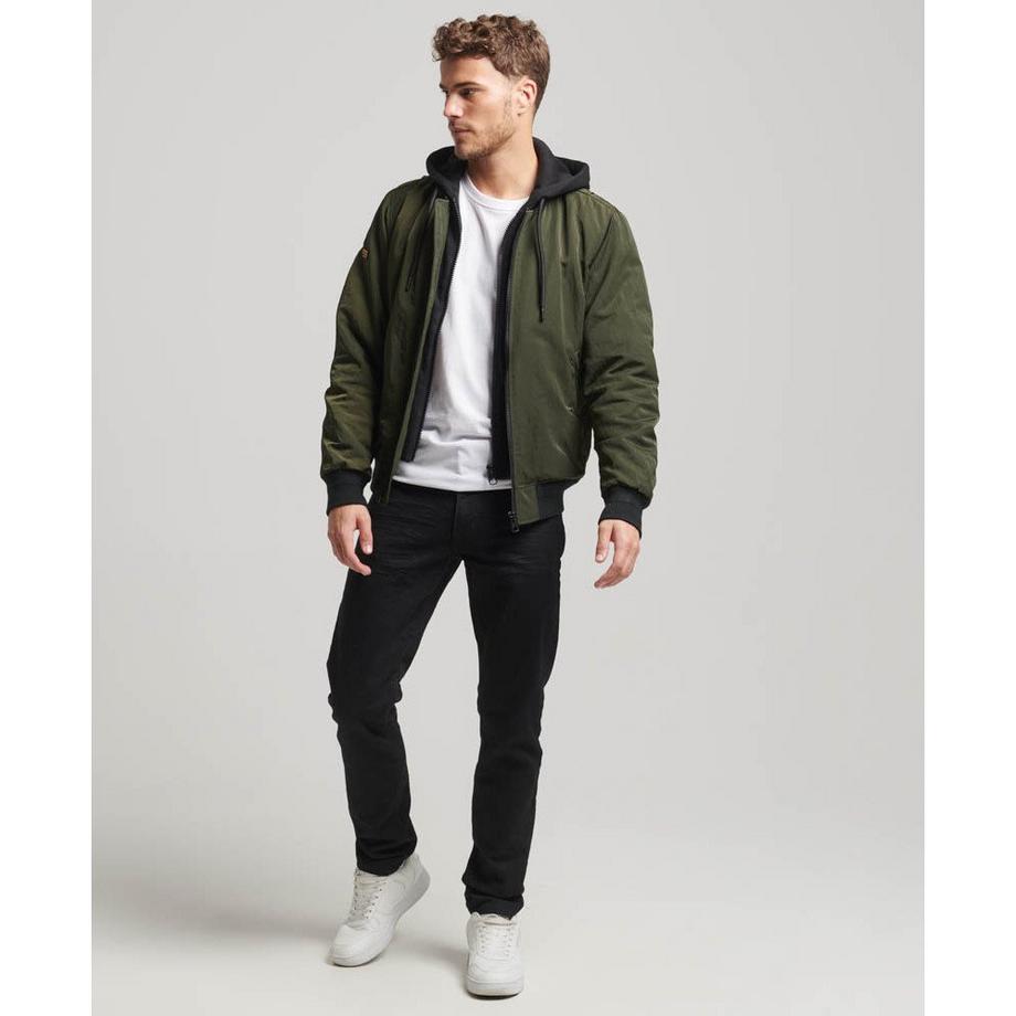 Superdry Military MA1 Giacca con Cappuccio  