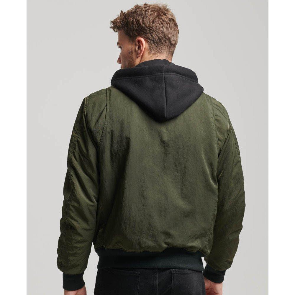 Superdry  Giacca con cappuccio Superdry Military MA1 