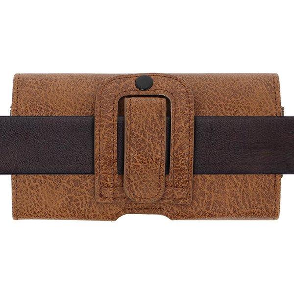 Avizar  Étui Ceinture Vintage XXL Marron 