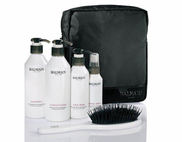 Image of BALMAIN Beauty Bag inkl. Shampoo 250mlCond. 250ml Maske 150ml Shine Spray 75ml - ONE SIZE