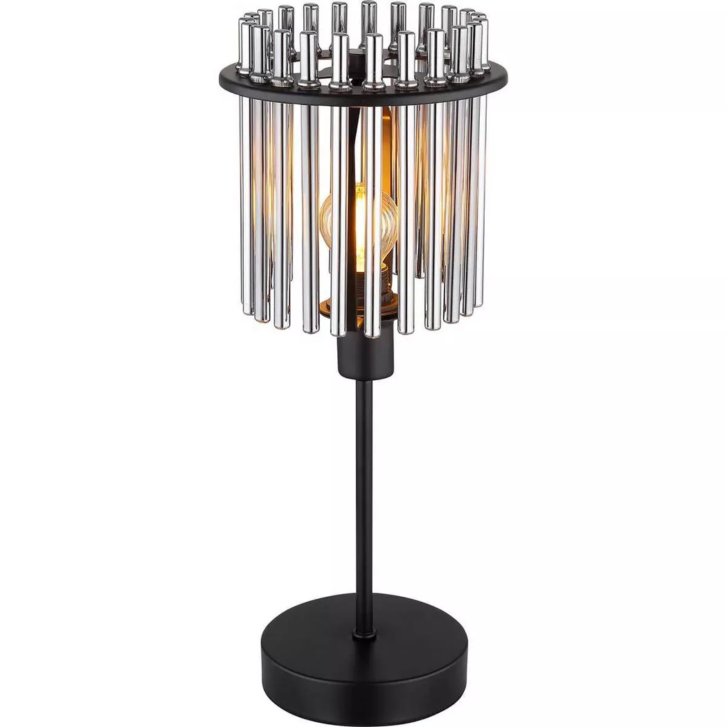 mutoni light – Tischleuchte Gorley Metall matt 1xE14, One Size