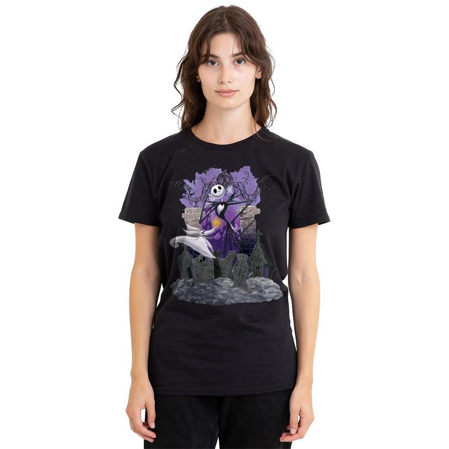 The Nightmare Before Christmas Jack Skellington Grafikdruck T-Shirt  